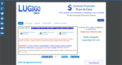 Desktop Screenshot of lugigo.com.br